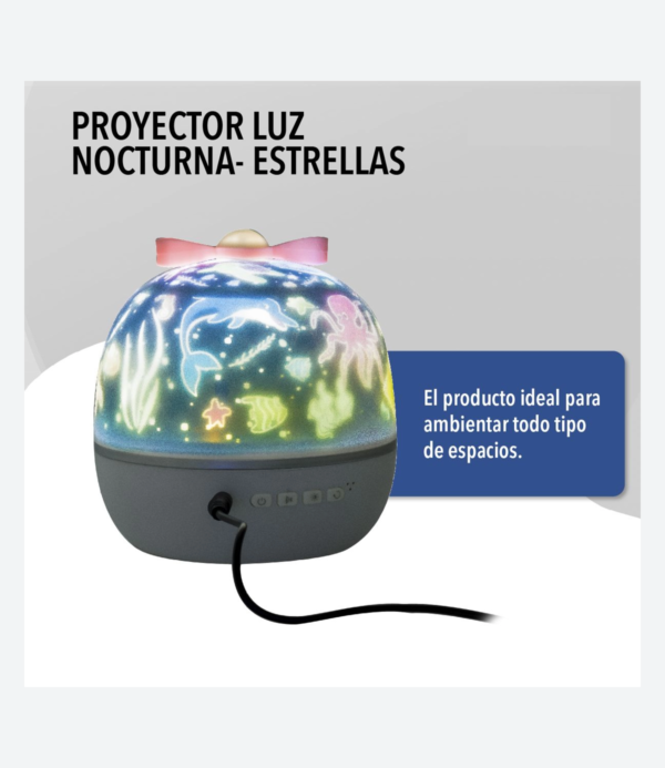 Velador Proyector Noche 360 -03