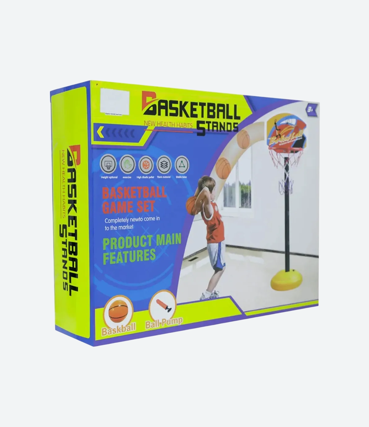 Mini Aro Basquet Pie - 01