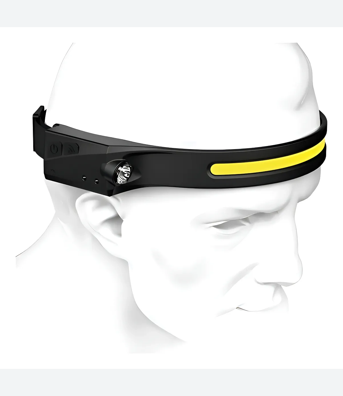 Vincha Minera Recargable Sensor - 01