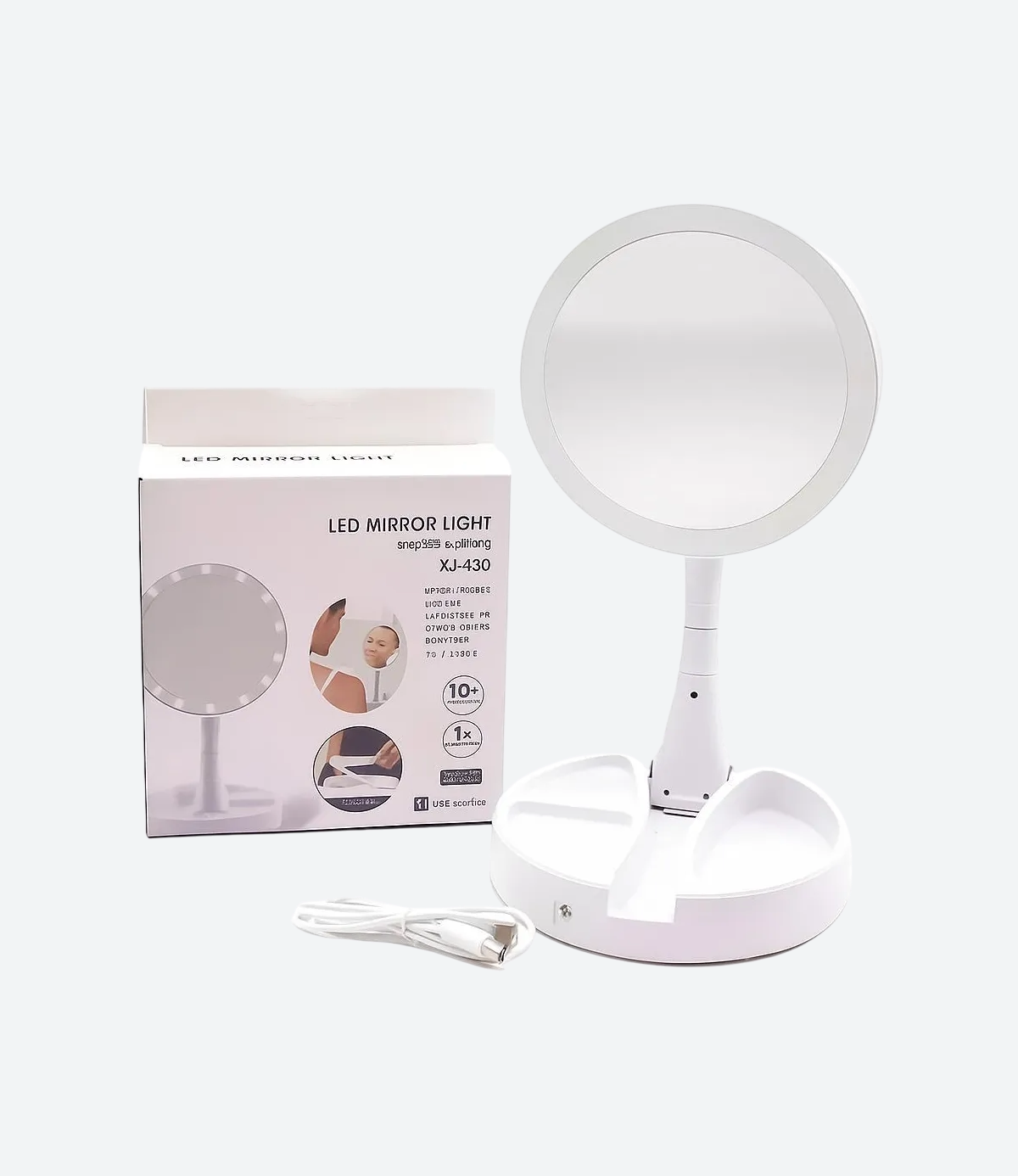 EspejoLedDobleAumentoXJ-988-011