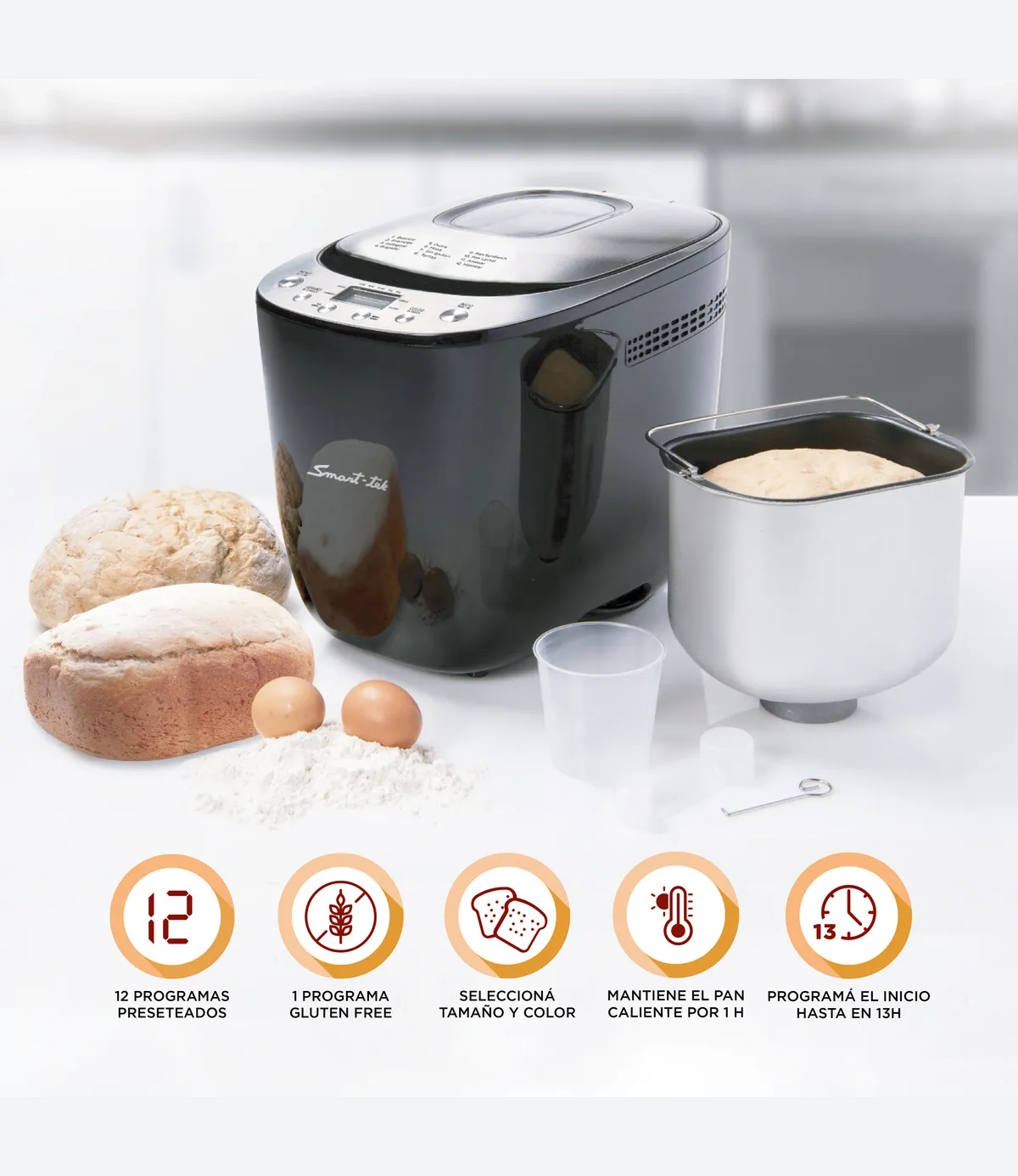 Fabrica Pan Electrica SmartTek BM-2024 - 01