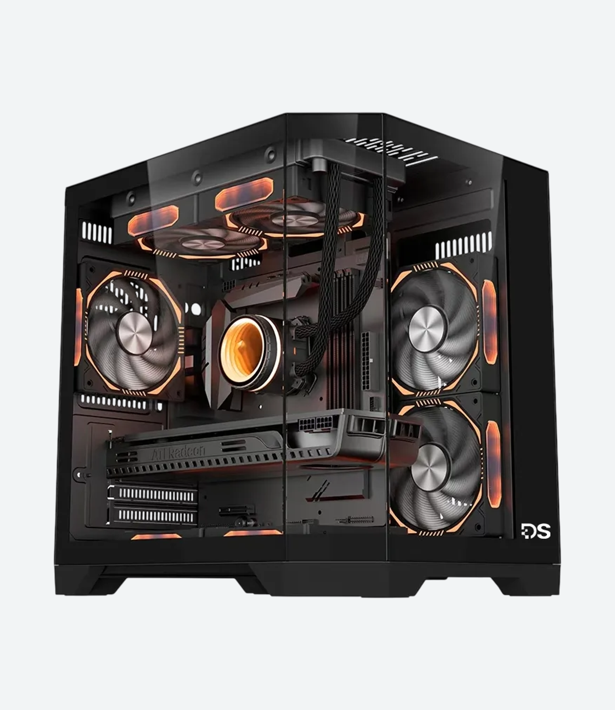 Gabinete Gamer Kdreamer 3 Coolers - 01